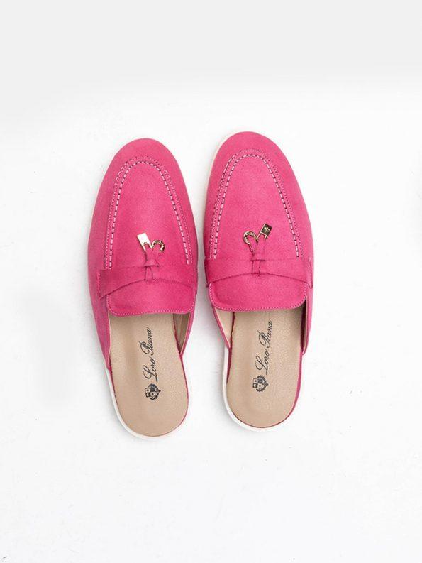 mule classique en fushia
