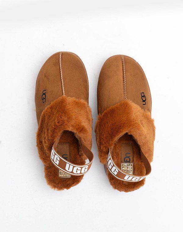 pantoufle ugg en tabac