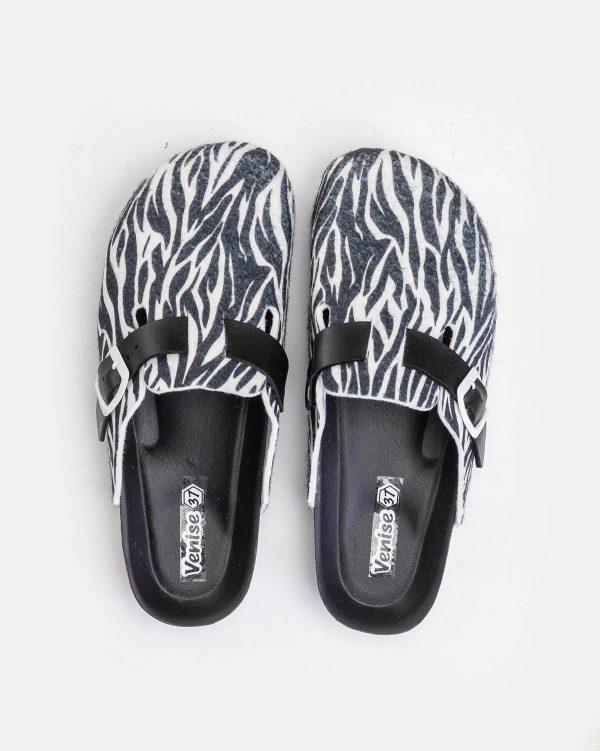 sabot pantoufle zebra v2
