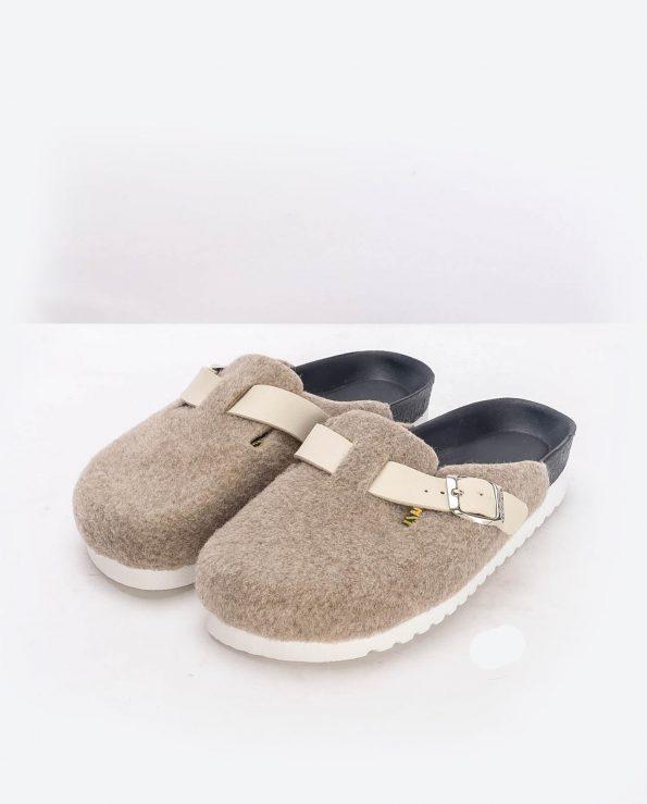 sabot pantoufle beige v3