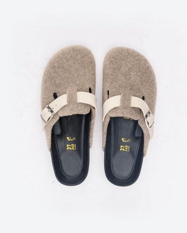 sabot pantoufle beige v3