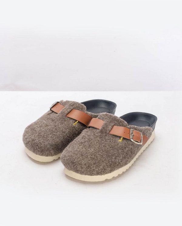 sabot pantoufle marron v3
