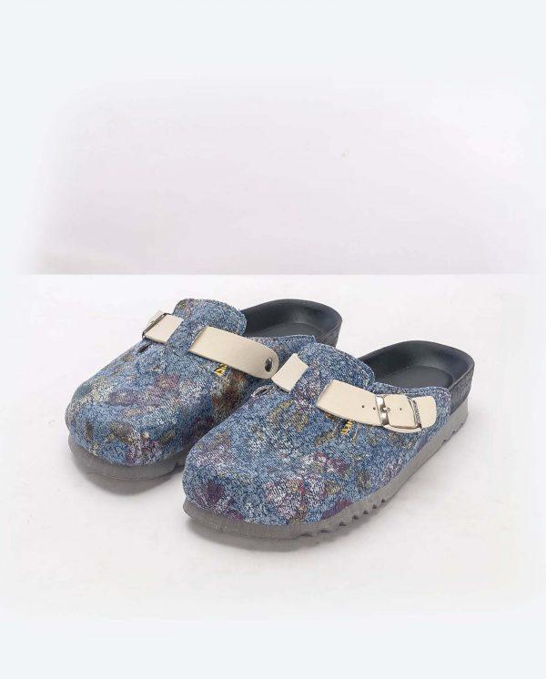 sabot jeans bleu