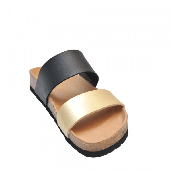 Sandalia-SL Black & Golden – Image 3