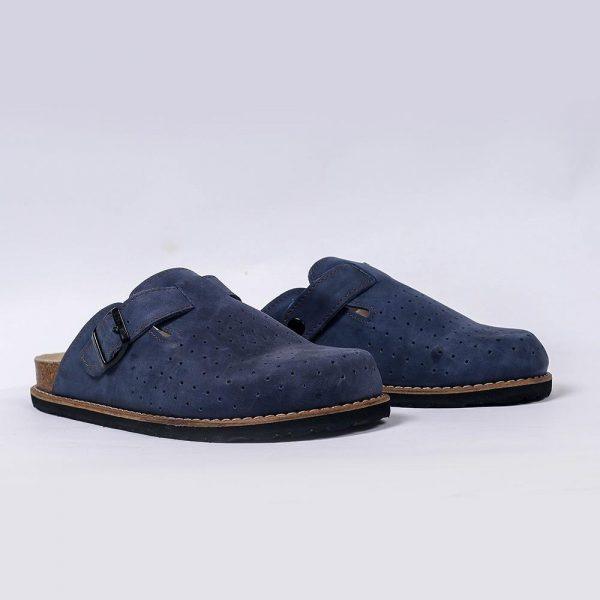 sabot r85 en liège bleu marine nevik réspirant