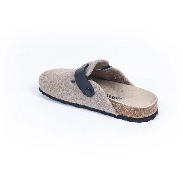 sabot pantoufle homme beige