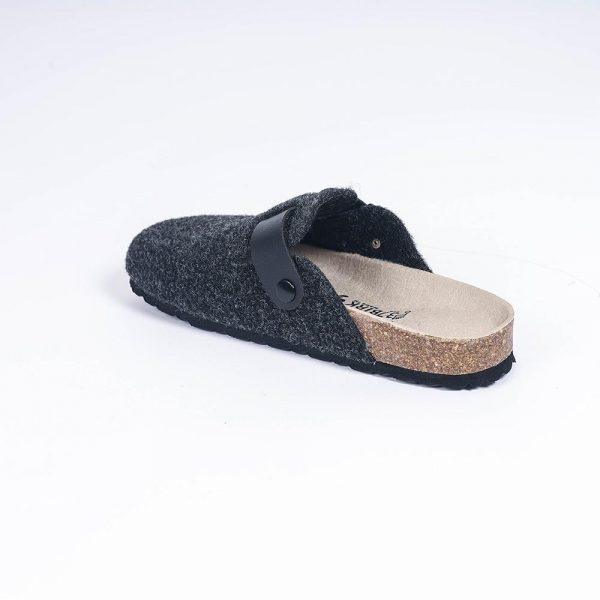 sabot pantoufle homme noir