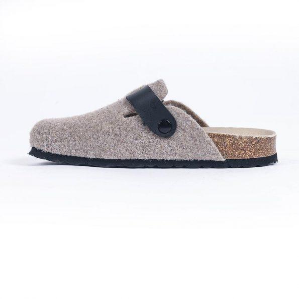 sabot pantoufle homme beige