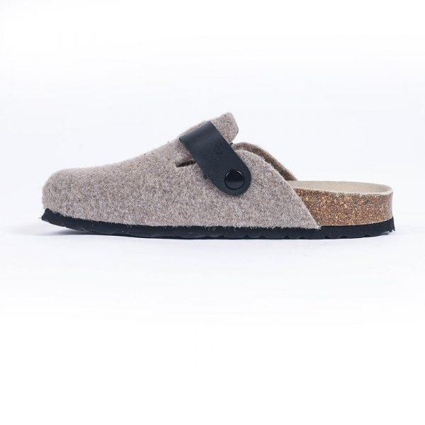 sabot pantoufle homme beige