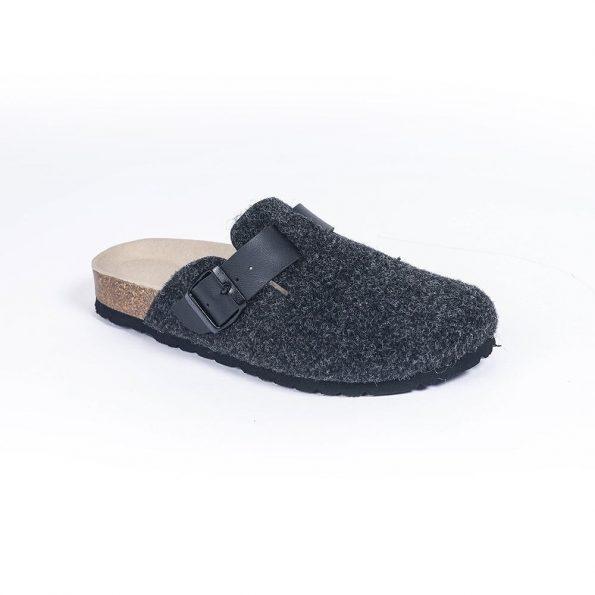 sabot pantoufle homme noir