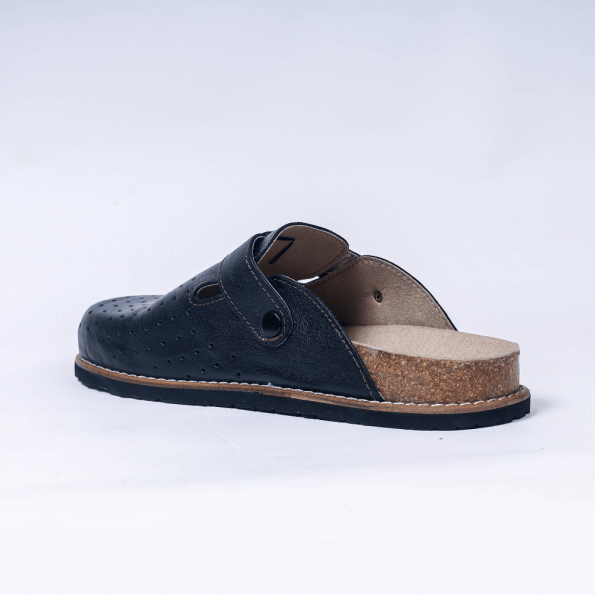 sabot r83 en liège noir réspirant hommes