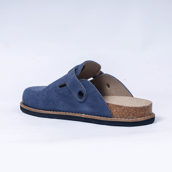 sabot r85 en liège bleu marine nevik réspirant