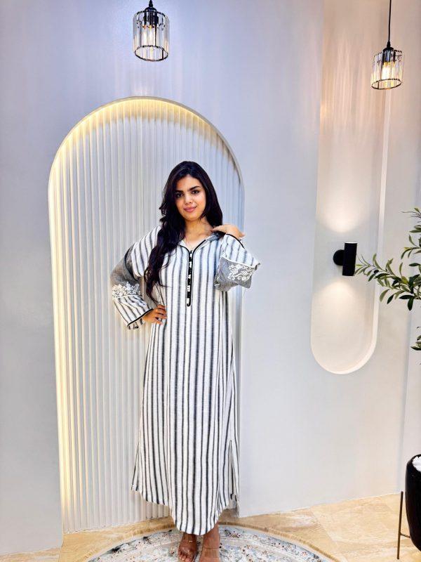 jellaba jasmine gris