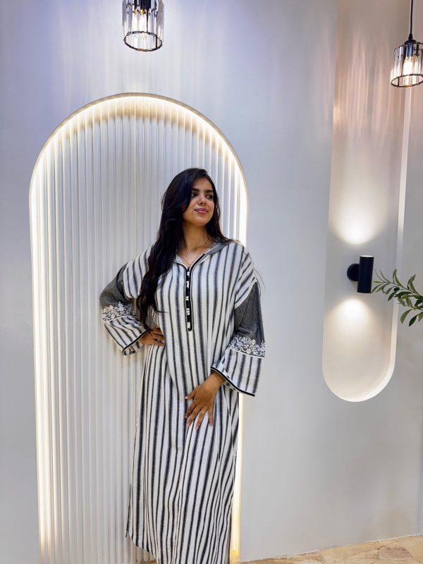 jellaba jasmine gris