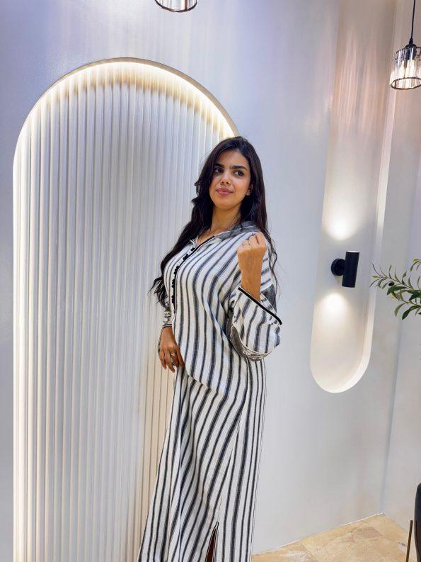jellaba jasmine gris