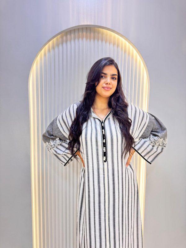 jellaba jasmine gris